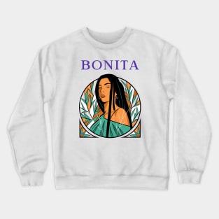 Bonita Latina Beauty Crewneck Sweatshirt